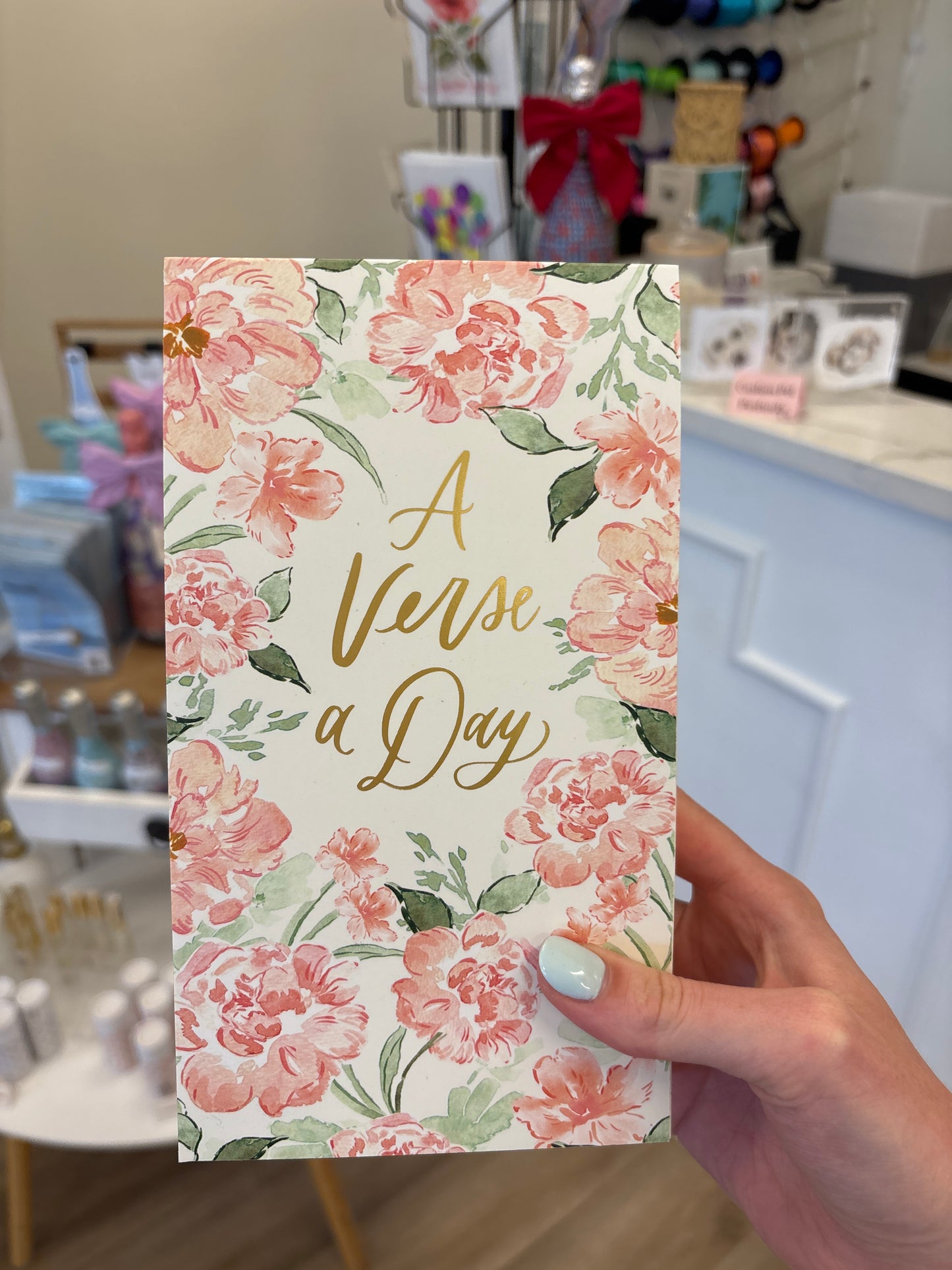 Blush Rose Verse A Day Pad