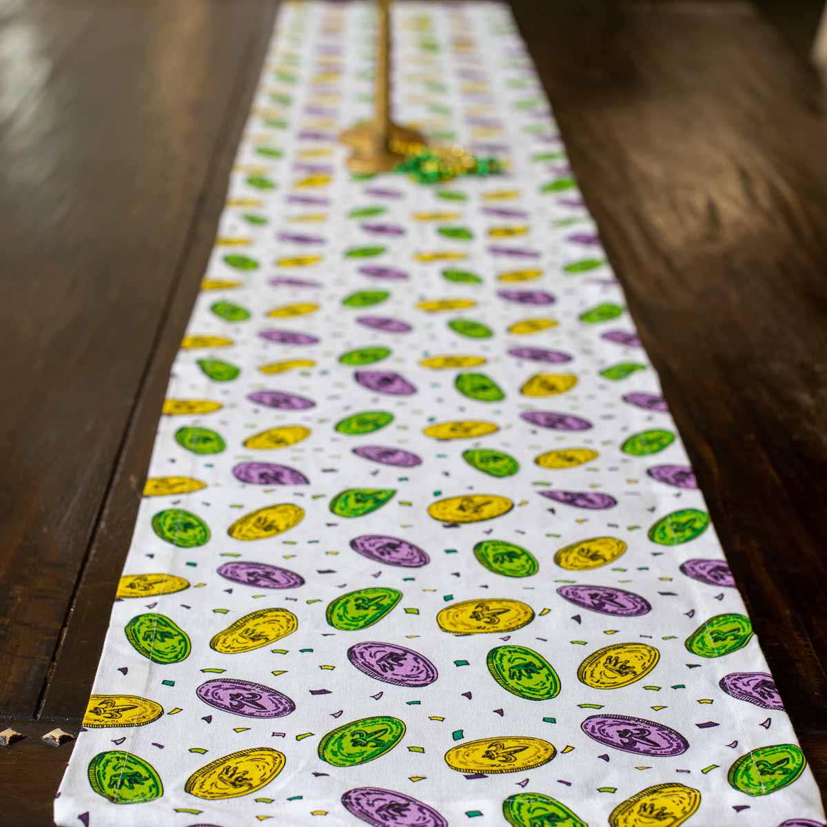 Mardi Gras Table Runner