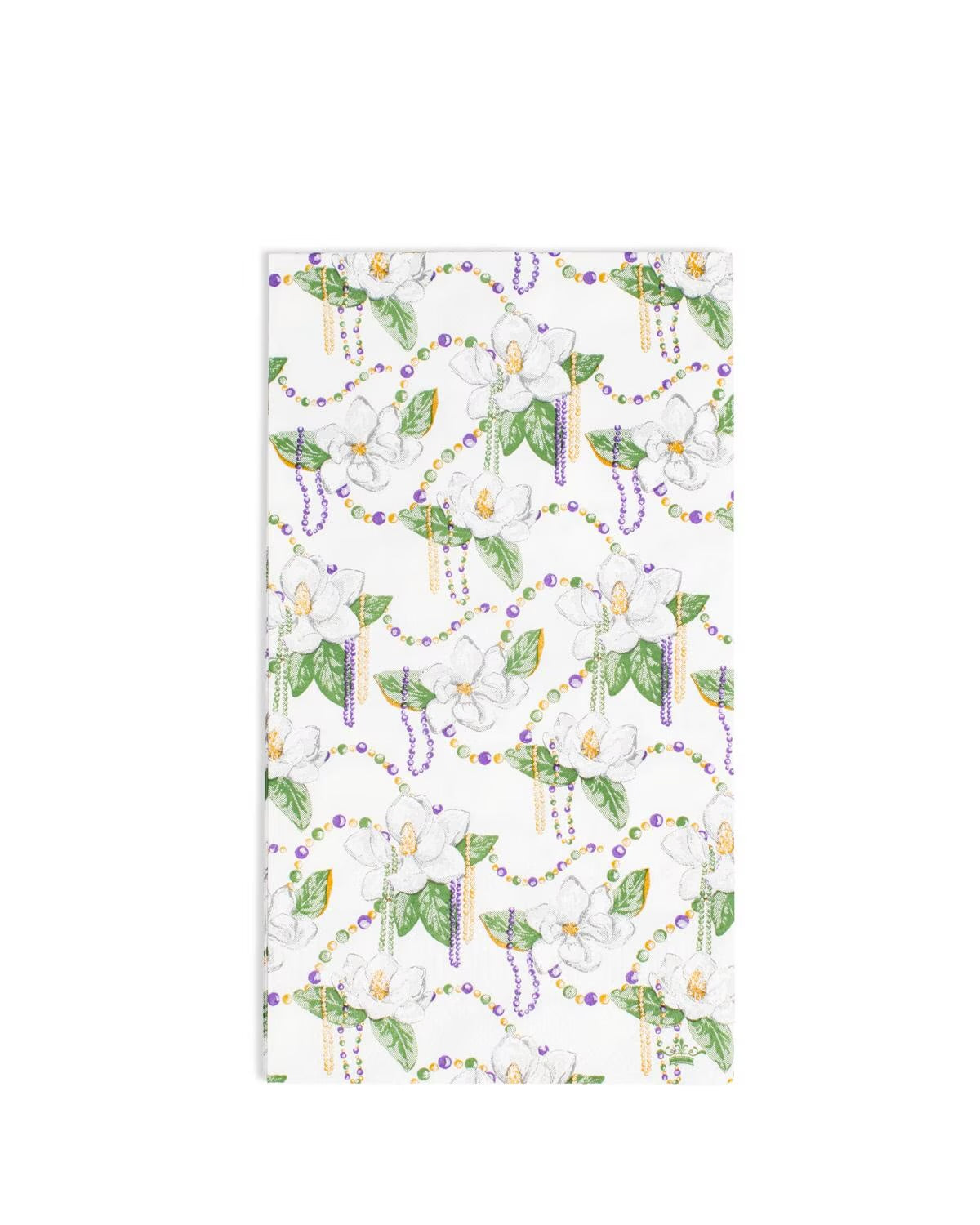 Mardi Magnolia Guest Napkins