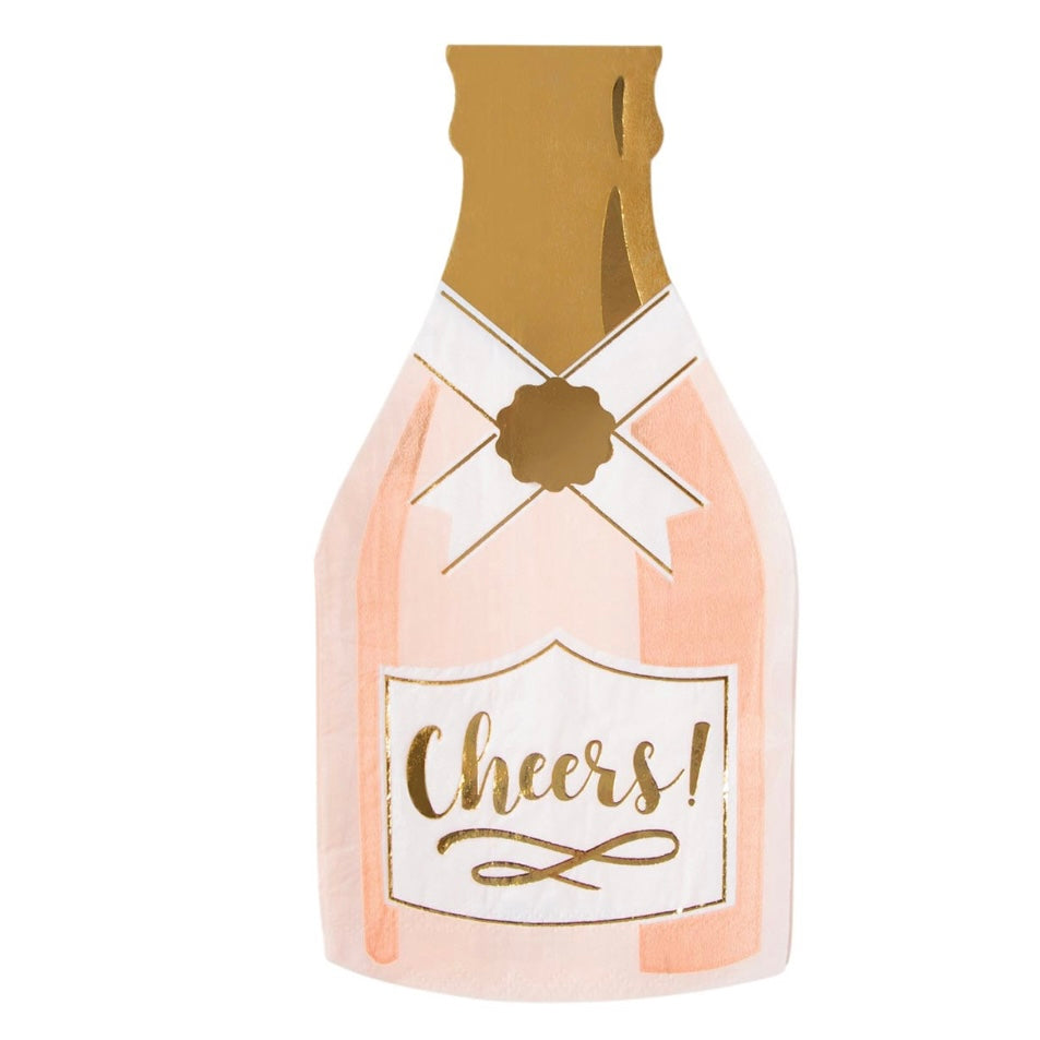 Cheers Die Cut Napkin