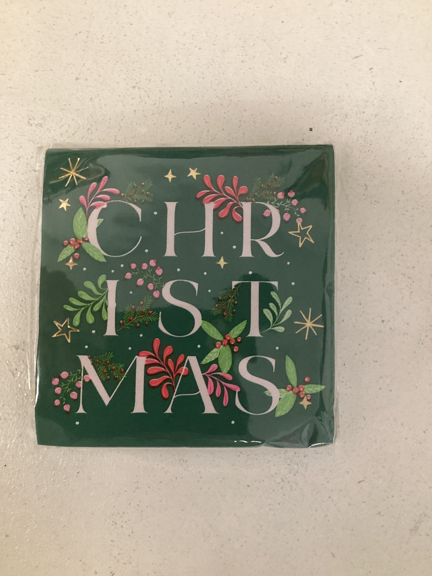 Christmas Foil Napkins