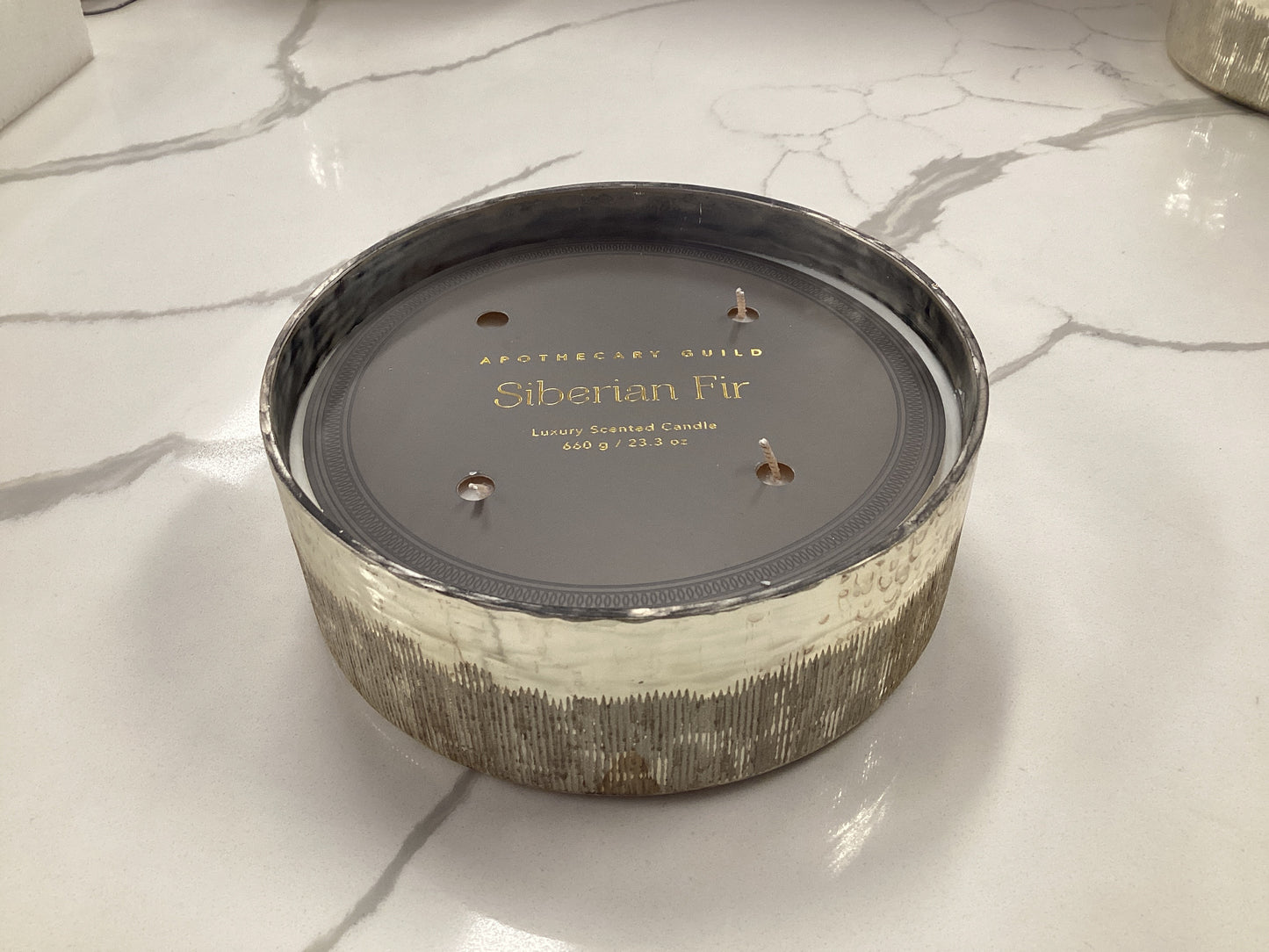 Siberian Fir Scented Antique Candle Jar