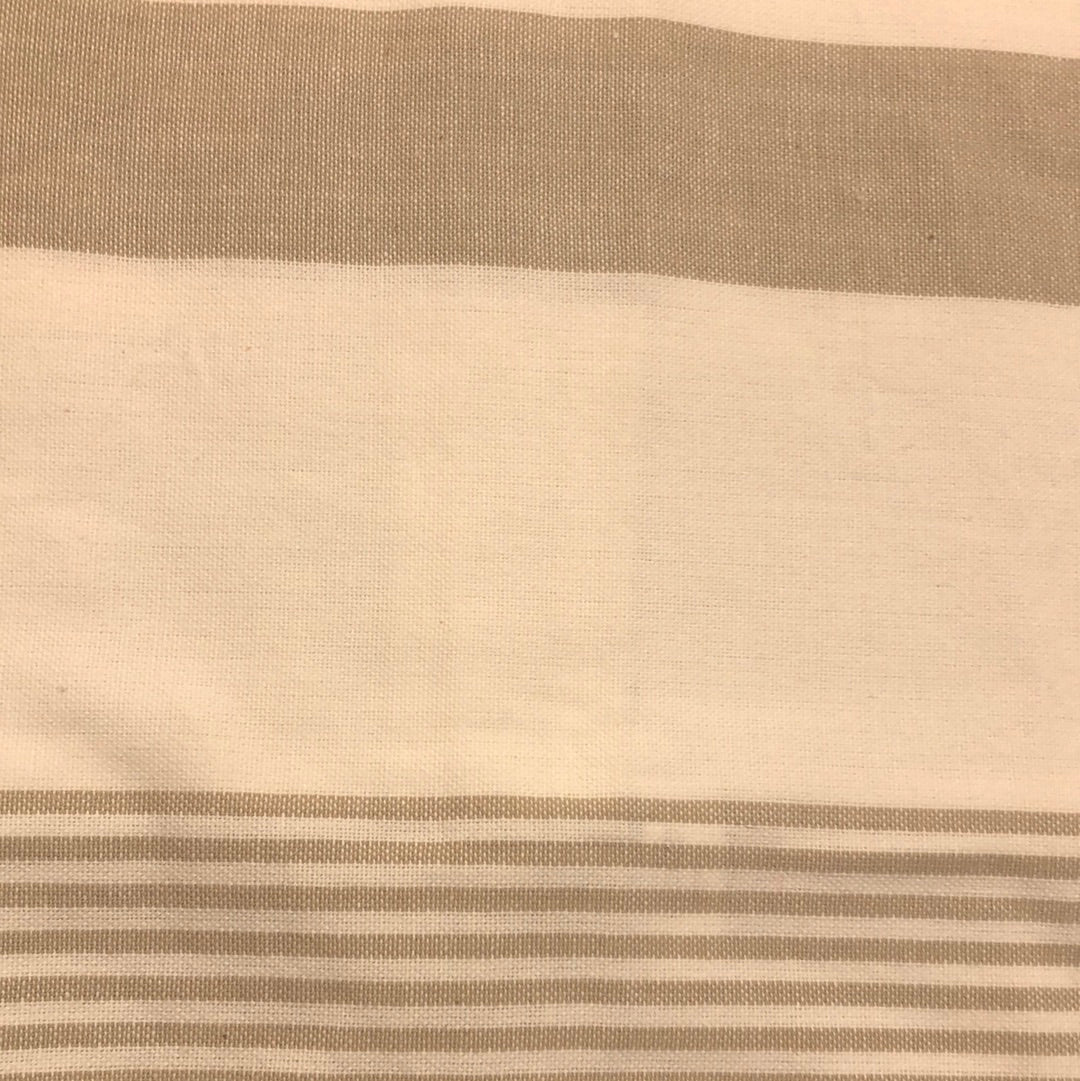Sandstone & White Towel