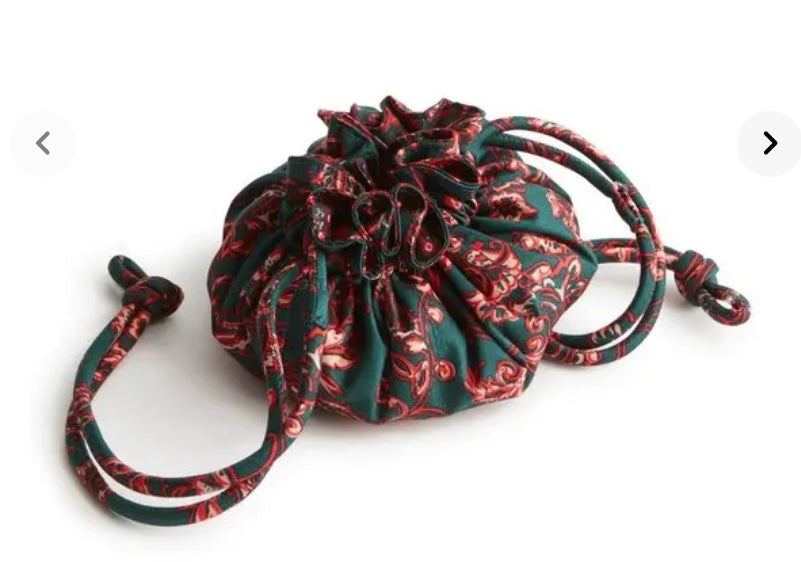 Vera Bradley Drawstring Jewelry Bag