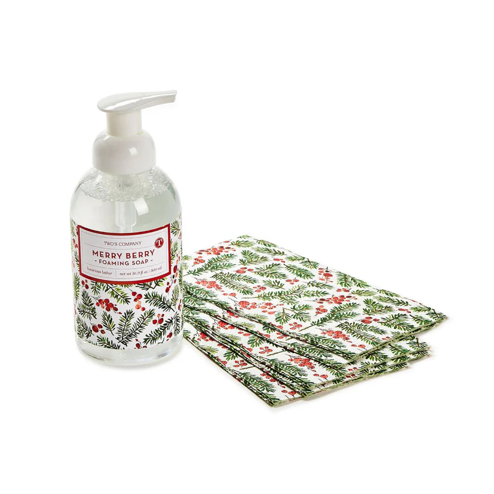 Two’s Company Merry Berry Frasier Fir Foaming Soap