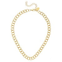 Chain Link Gold Necklace
