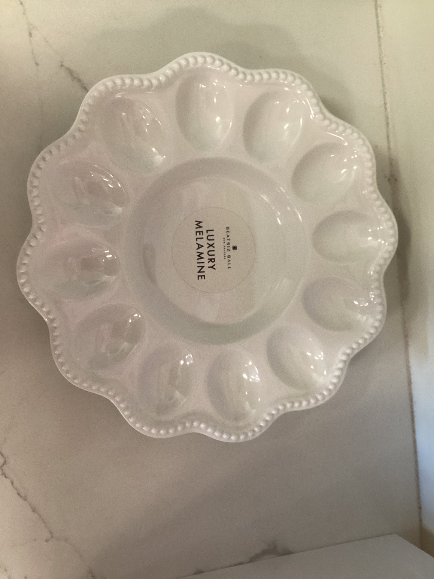 Alegria Deviled Egg Platter