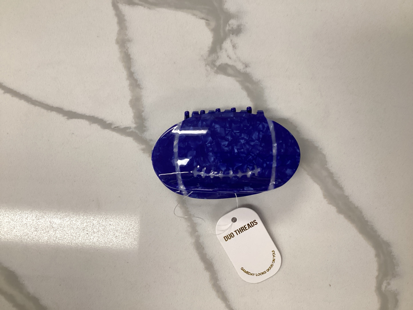 Kickoff Football Hair Clip