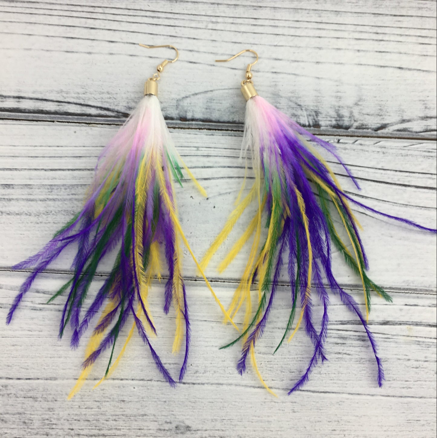 Mardi Gras Earrings
