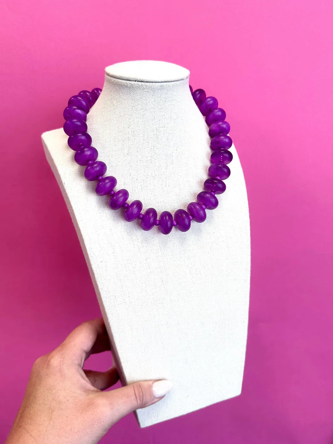 Circle Bauble Ball Necklace