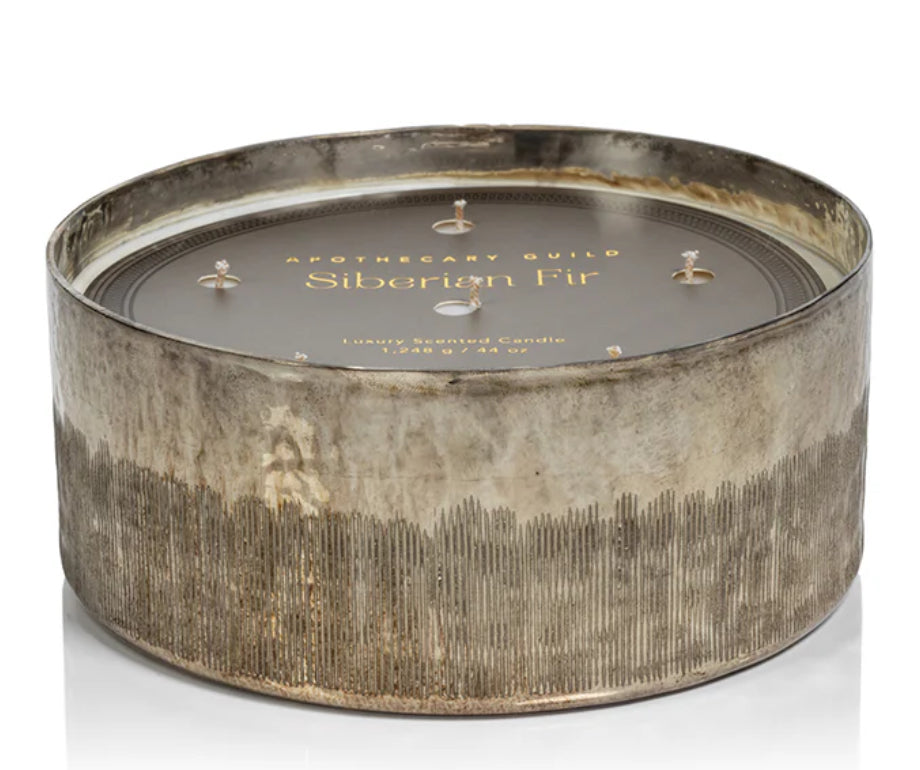 Siberian Fir Scented Antique Candle Jar