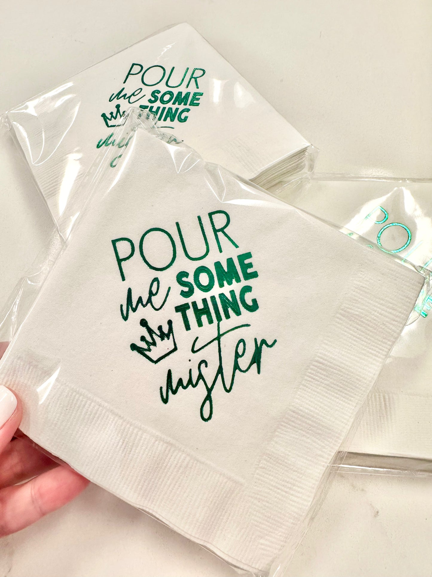 Pour Me Something Mister Napkins