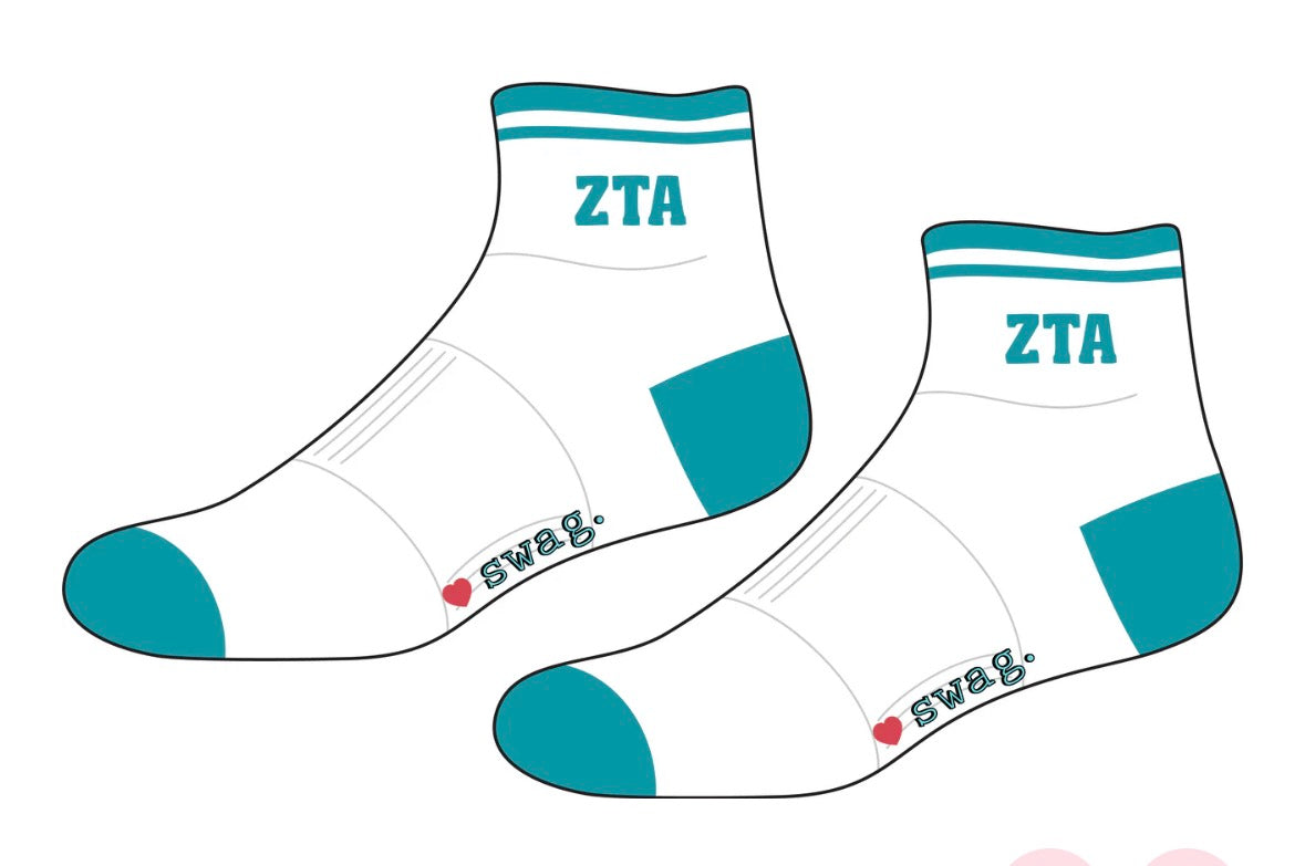 Sorority Quarter Sock
