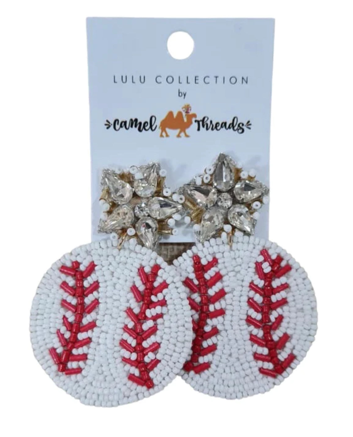Sports Beaded Earrings