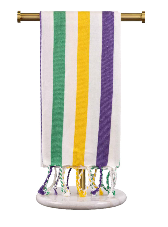 Mardi Gras Hand Towels