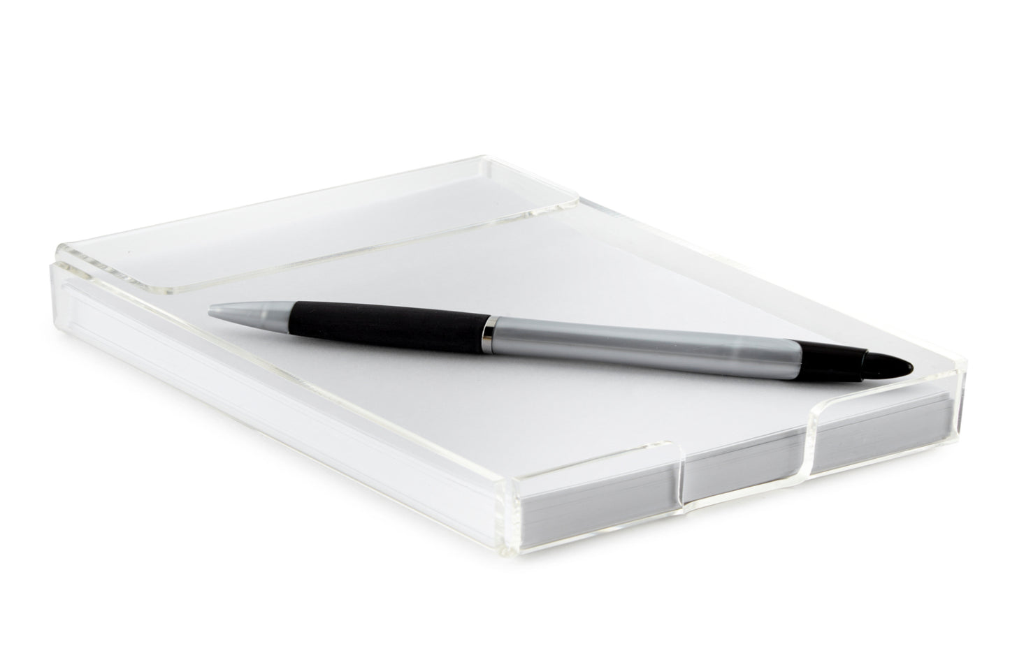 Acrylic Note Pad Holder (with paper)