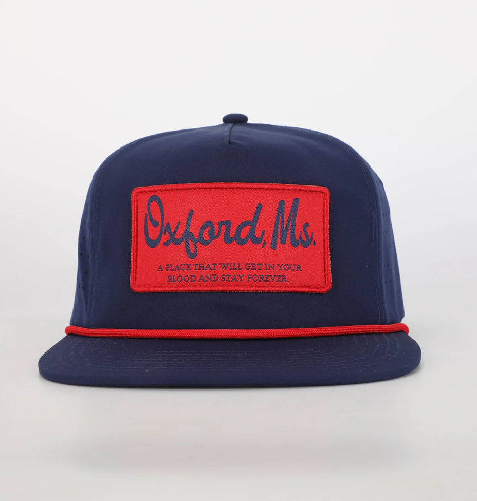 College Town Rope Hat with Patch