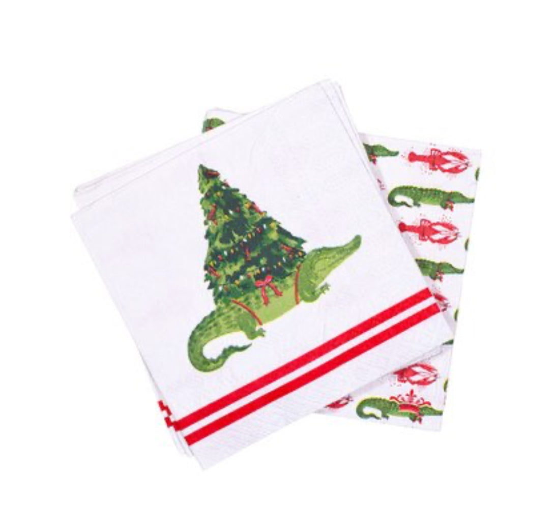 Gator Christmas Tree Cocktail