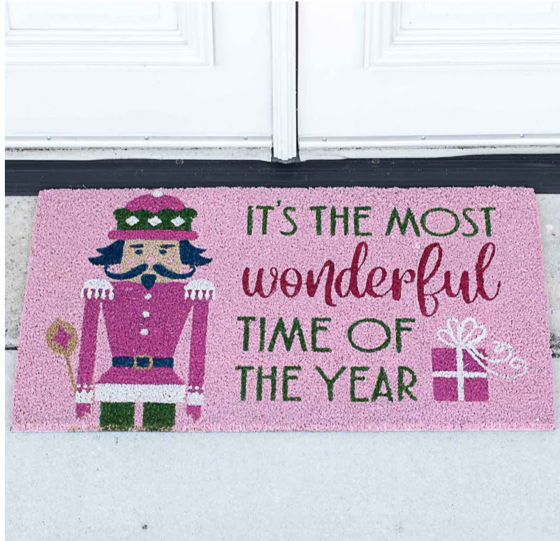 Most Wonderful Time of the Year Coir Doormat