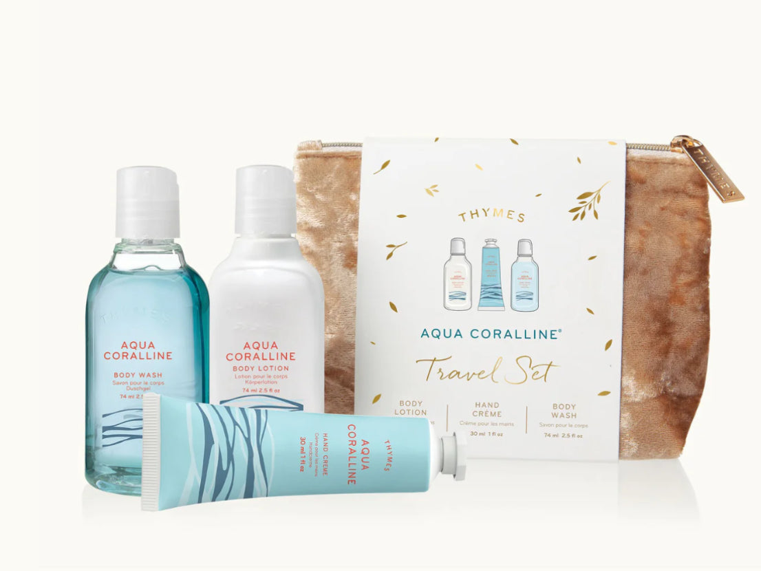 Travel Set With Beauty Bag