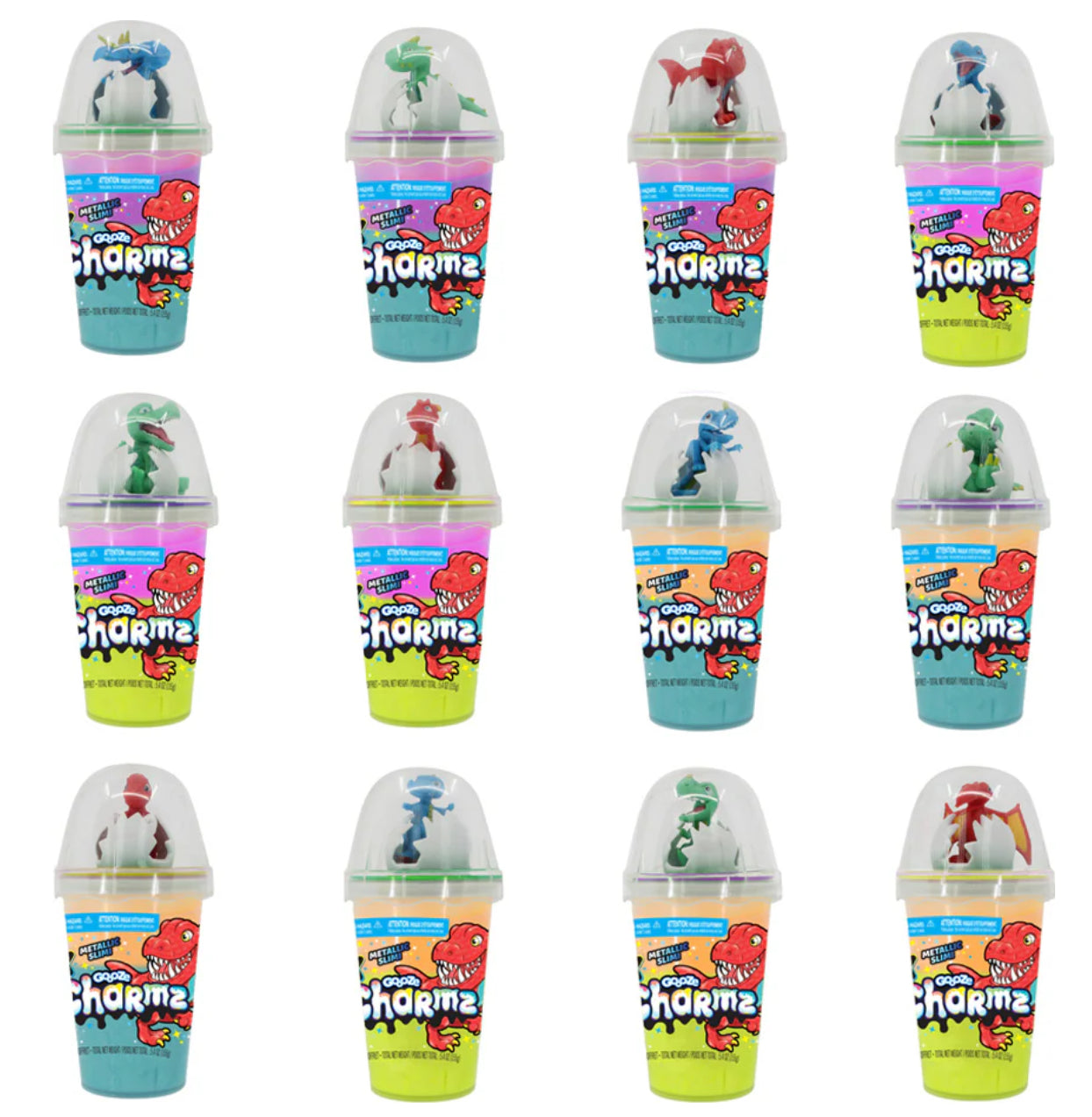 Goose Charms Dino Slime