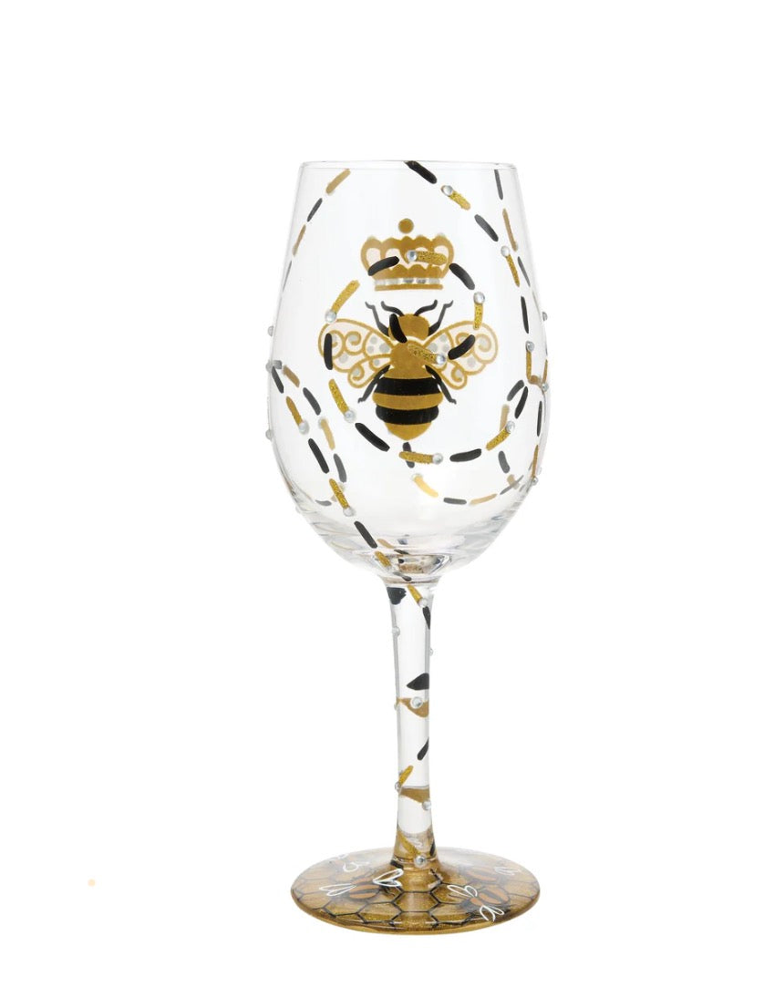 Lolita Hand Painted Wine Glasses