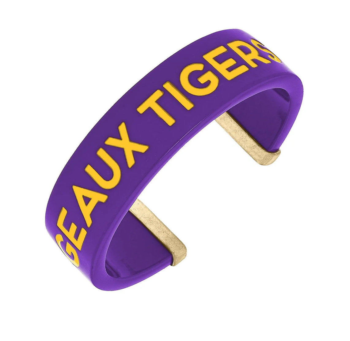 Resin Logo Cuff Bracelet
