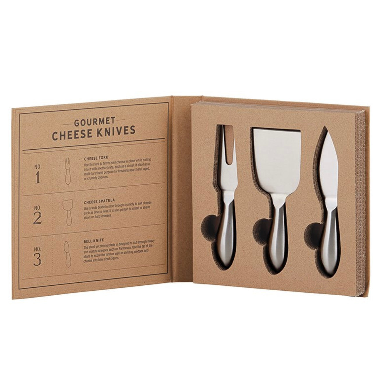 Silver Gourmet Cheese Knives