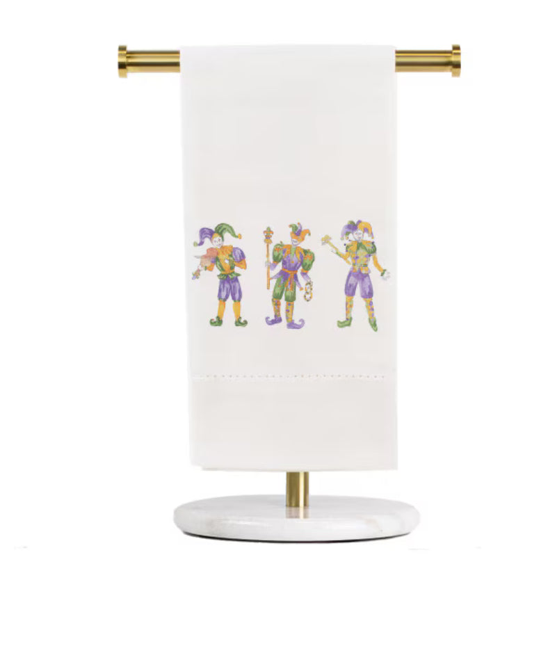 Mardi Gras Hand Towels