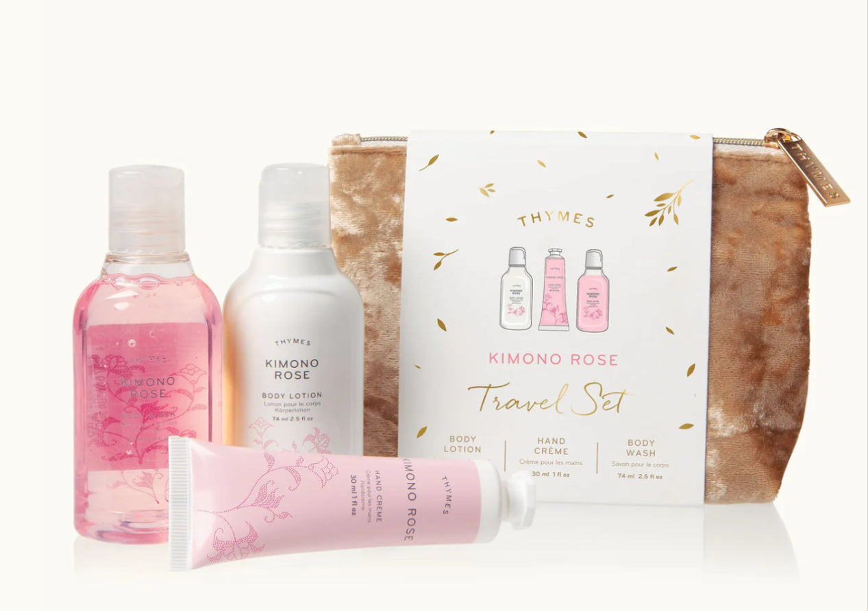 Travel Set With Beauty Bag