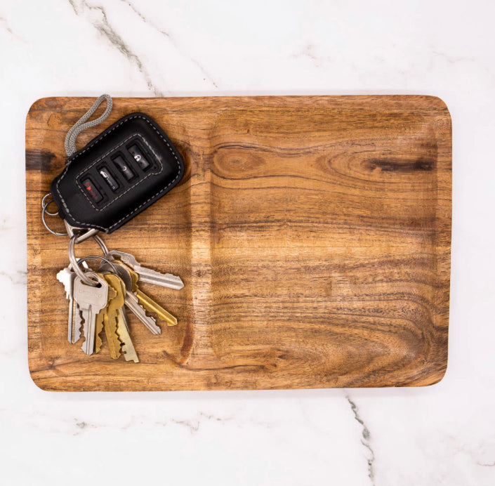 Wood Valet Tray