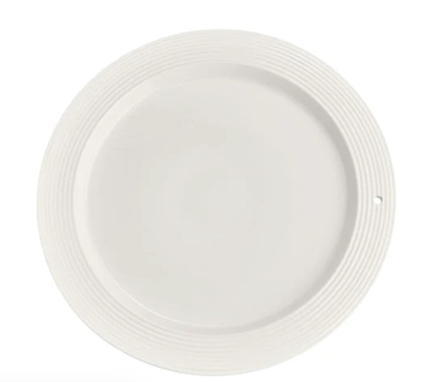 Pinstripe Round Platter