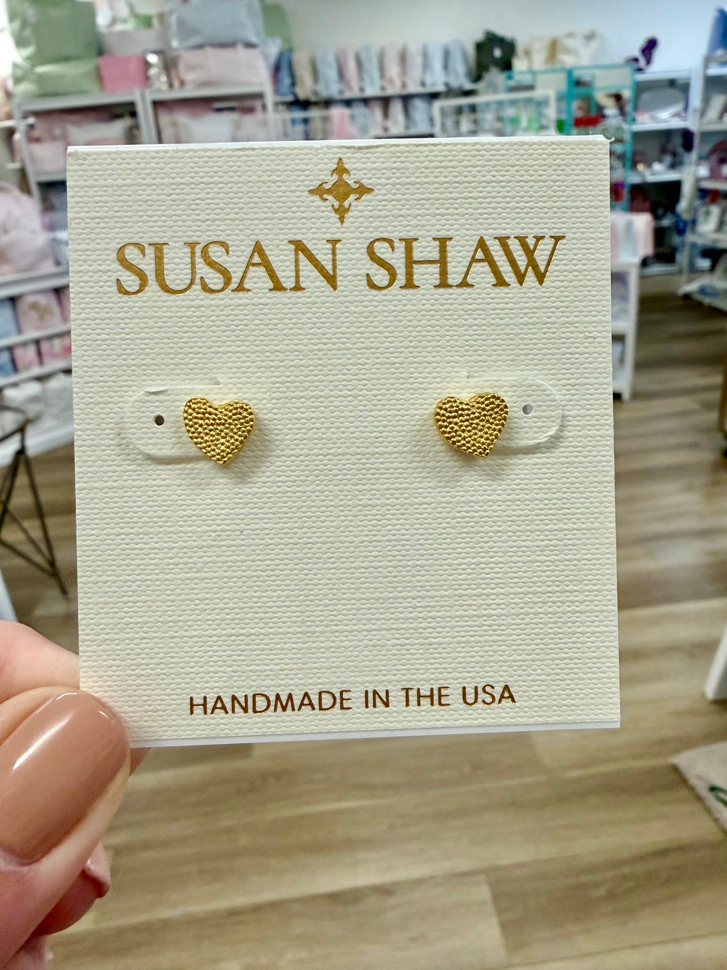 Mini Heart Studs