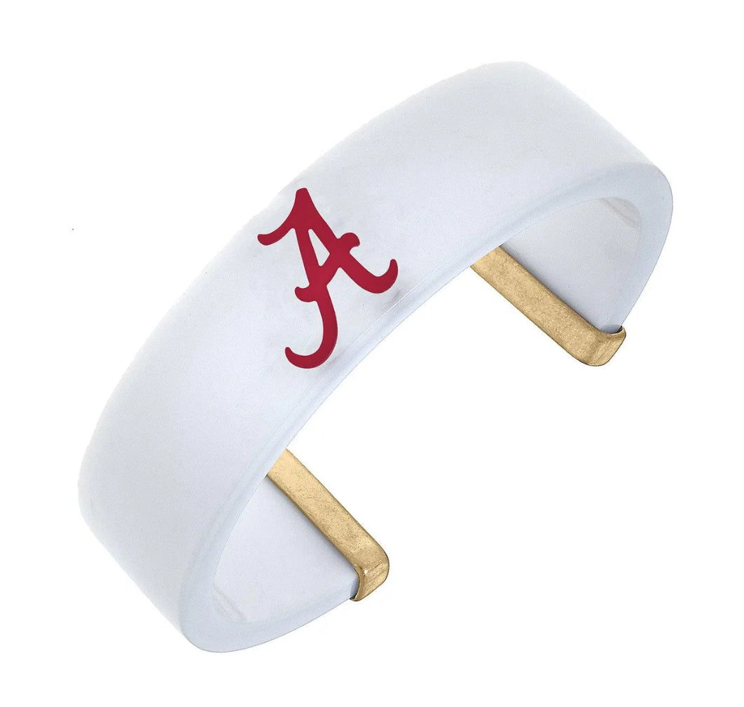 Resin Logo Cuff Bracelet