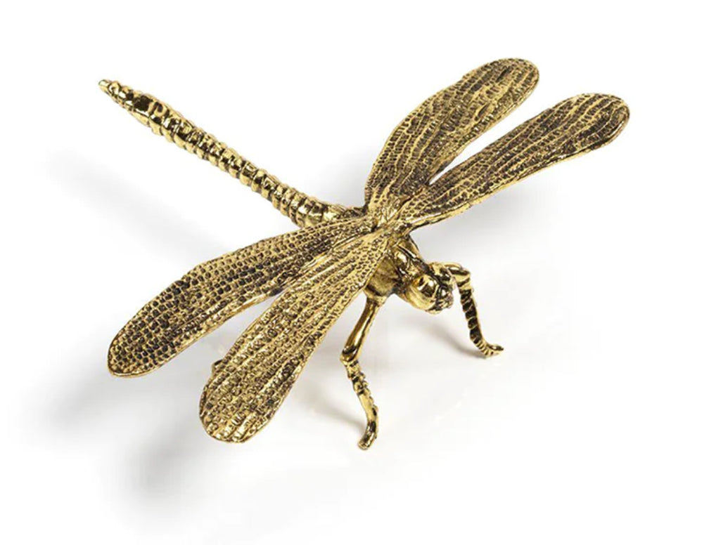 Decorative Gold Dragonfly