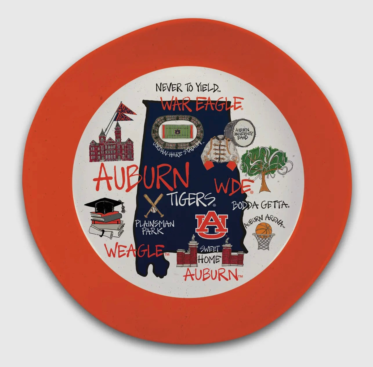 Game Day Melamine Bowl