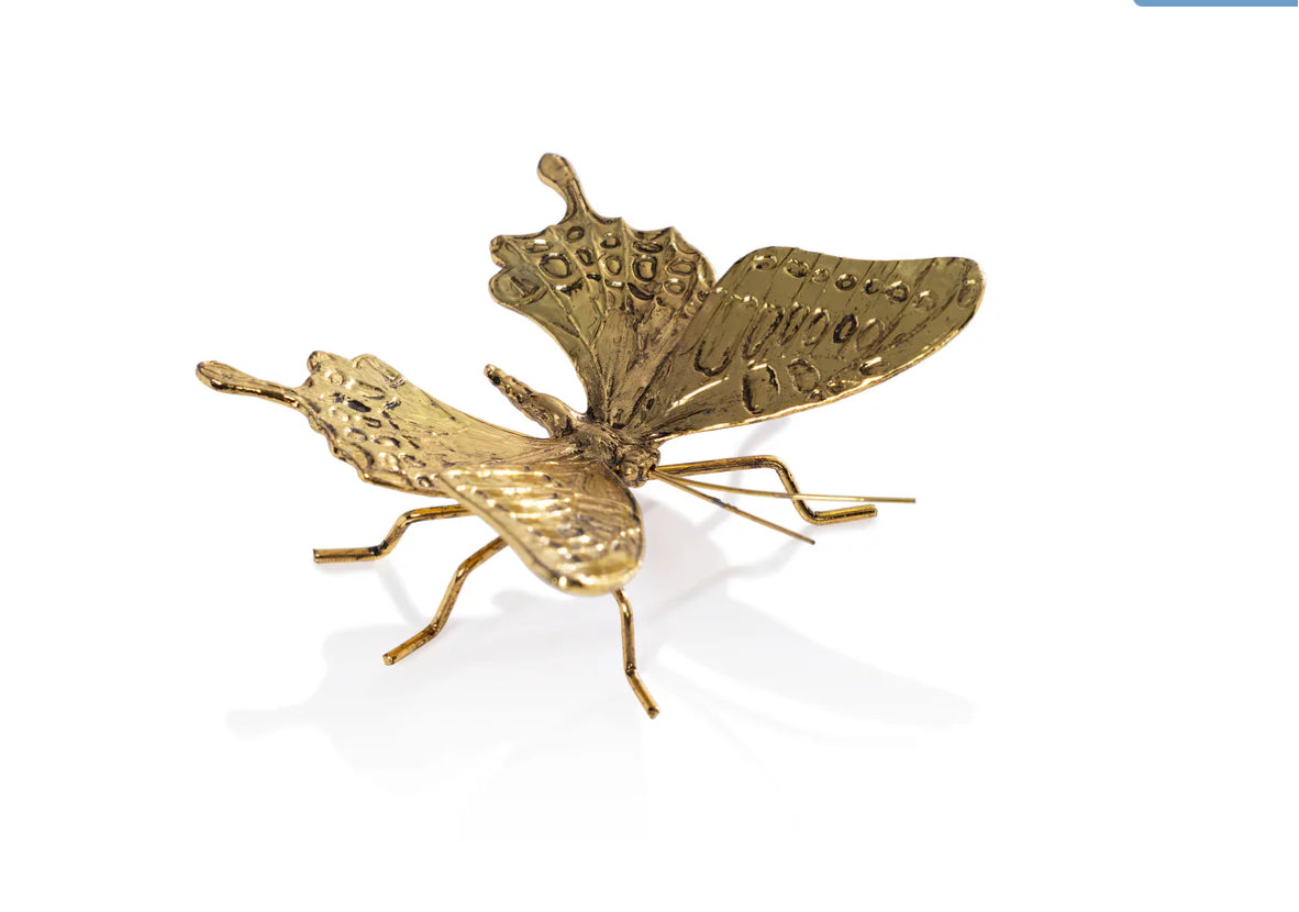 Antique Gold Butterfly