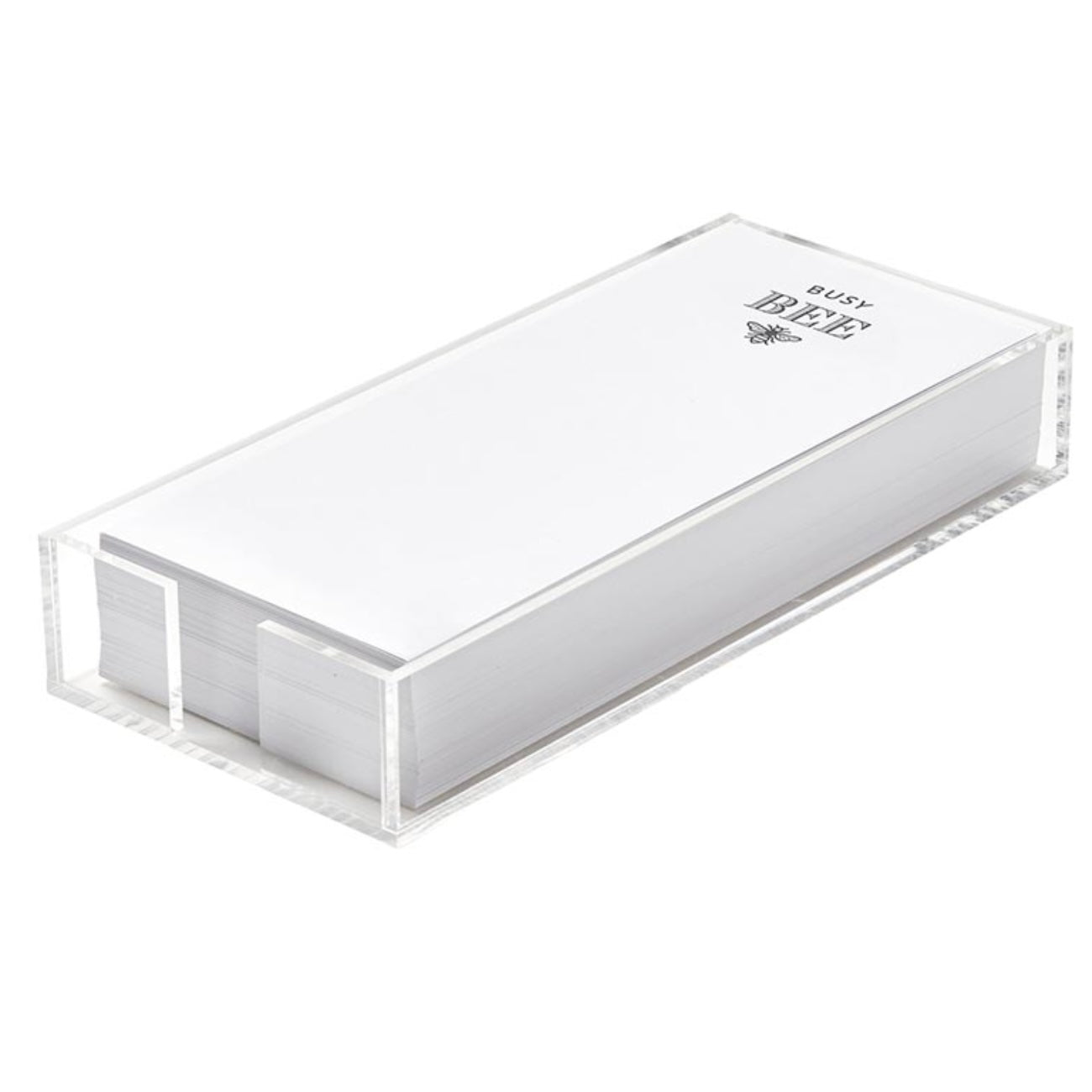 Notepaper in Acrylic Tray