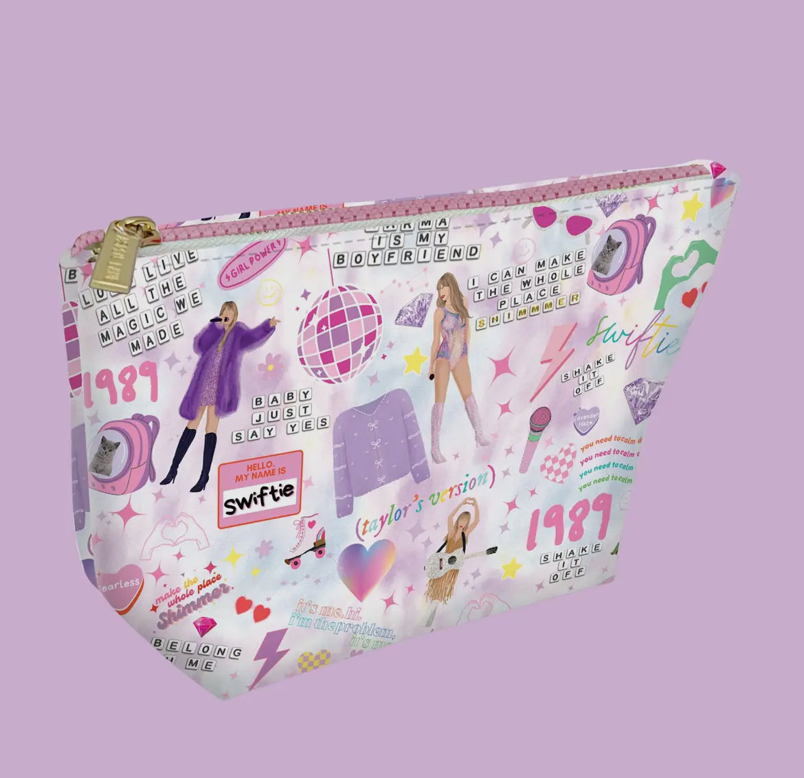 Taylor Swift Mosaic Cosmetic Pouch