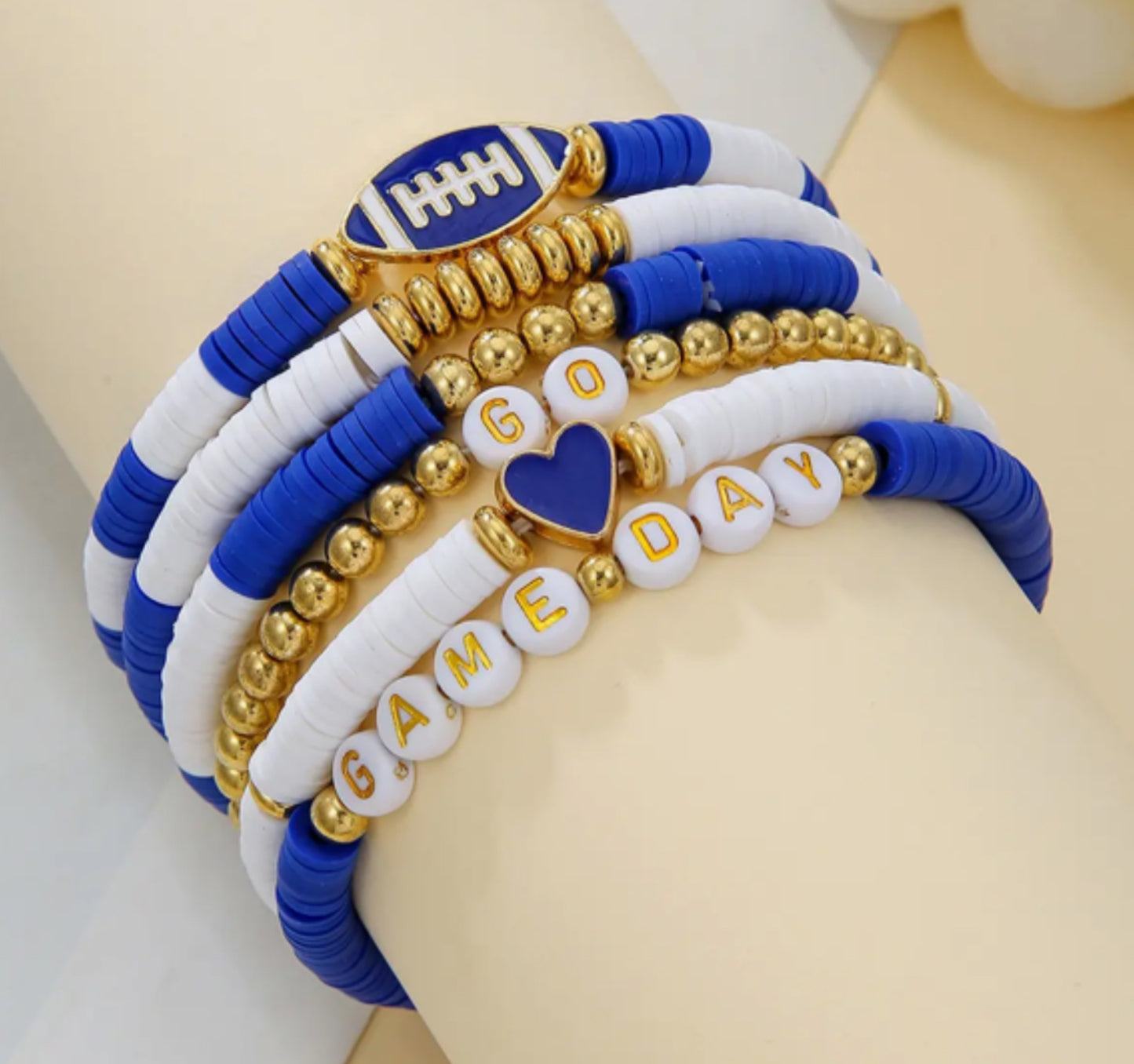 Game Day Bracelet Stack