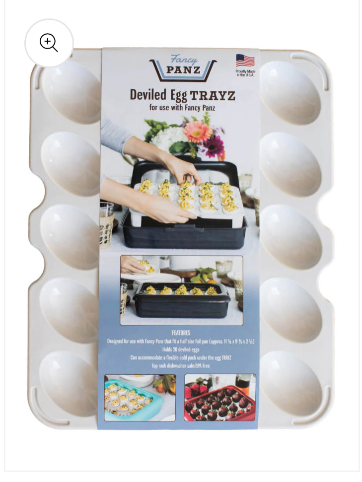 Fancy Panz Deviled Egg Tray