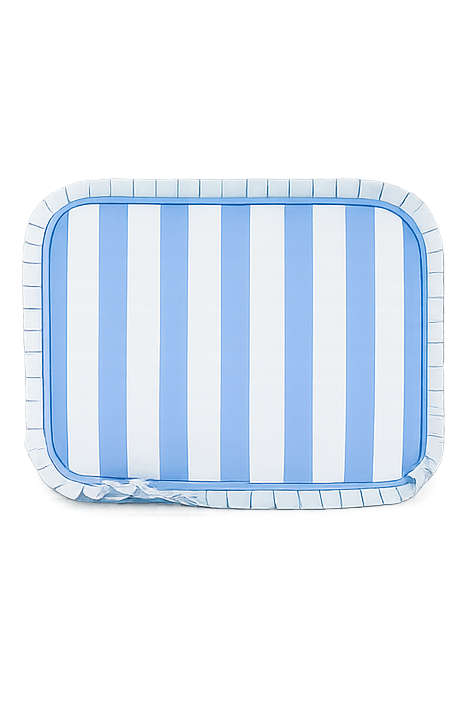 Ruffled Cosmetic Bags