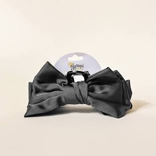 Satin Bow Clap Clip