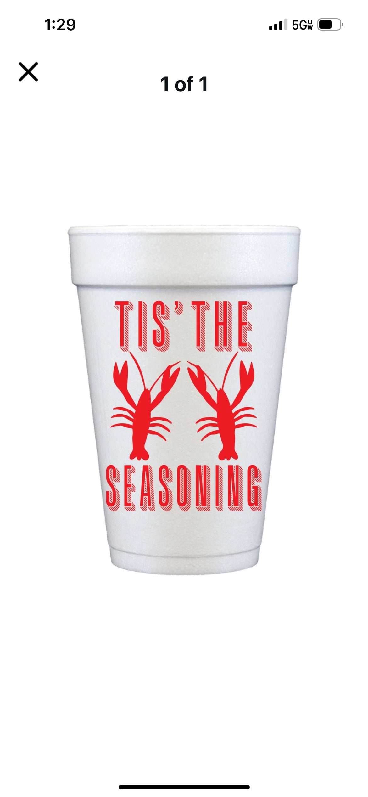 Styrofoam Cups