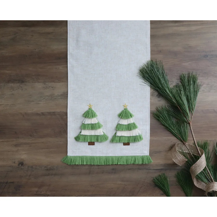 Tassel Tree Table Runner