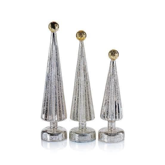 LED Tree w/ Globe Finial