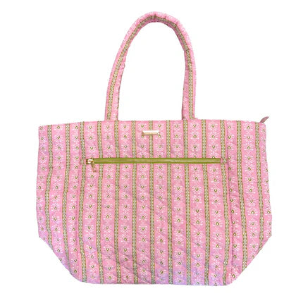 Laura Park Quilted Tote Bag