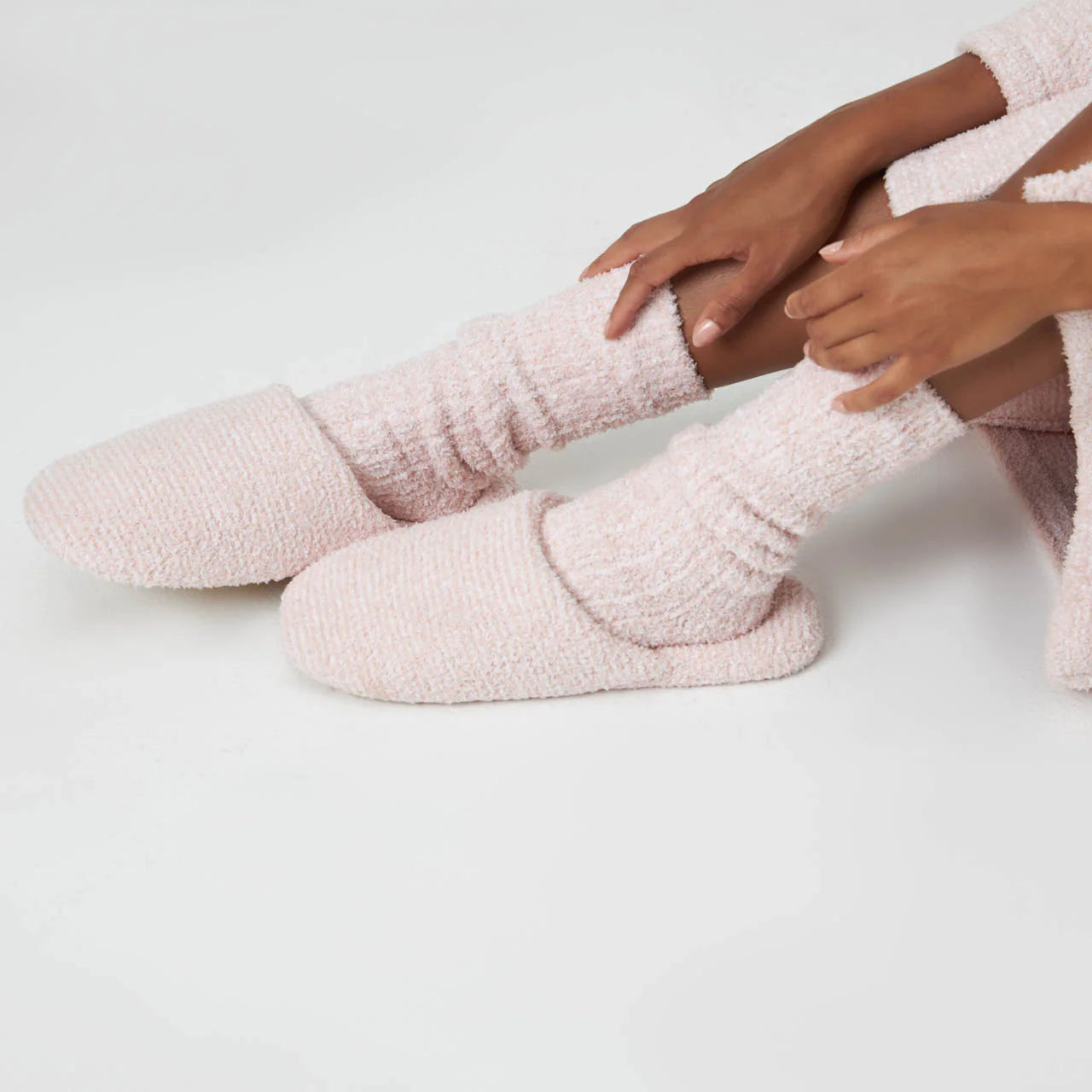 Kashwére Adult Socks, Ribbed Heather