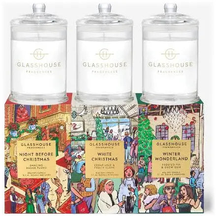Christmas Candle Trio