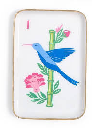 Mahjong Metal Trinket Tray